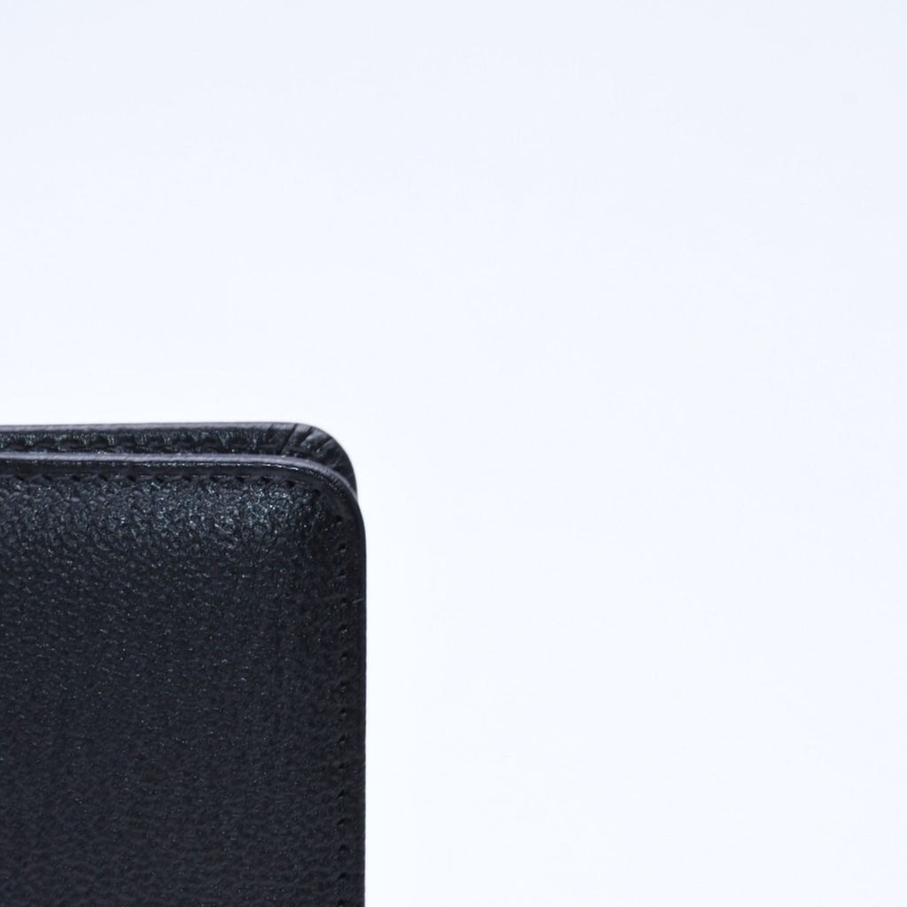 Chanel CC Logo Notebook Cover Book Black Gold Agenda — view 5