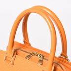 Louis Vuitton Pont Neuf Handbag Epi Leather Mandarin Gold — view 8