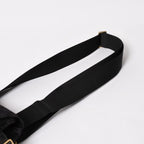 Chanel New Travel Line Messenger Bag Nylon Jacquard Leather Gold — view 5