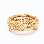Chanel CC Logo Brooch 93 Metal Gold Vintage — view 6