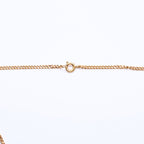 Chanel Necklace CC Logo 03 Gold Pink — view 8
