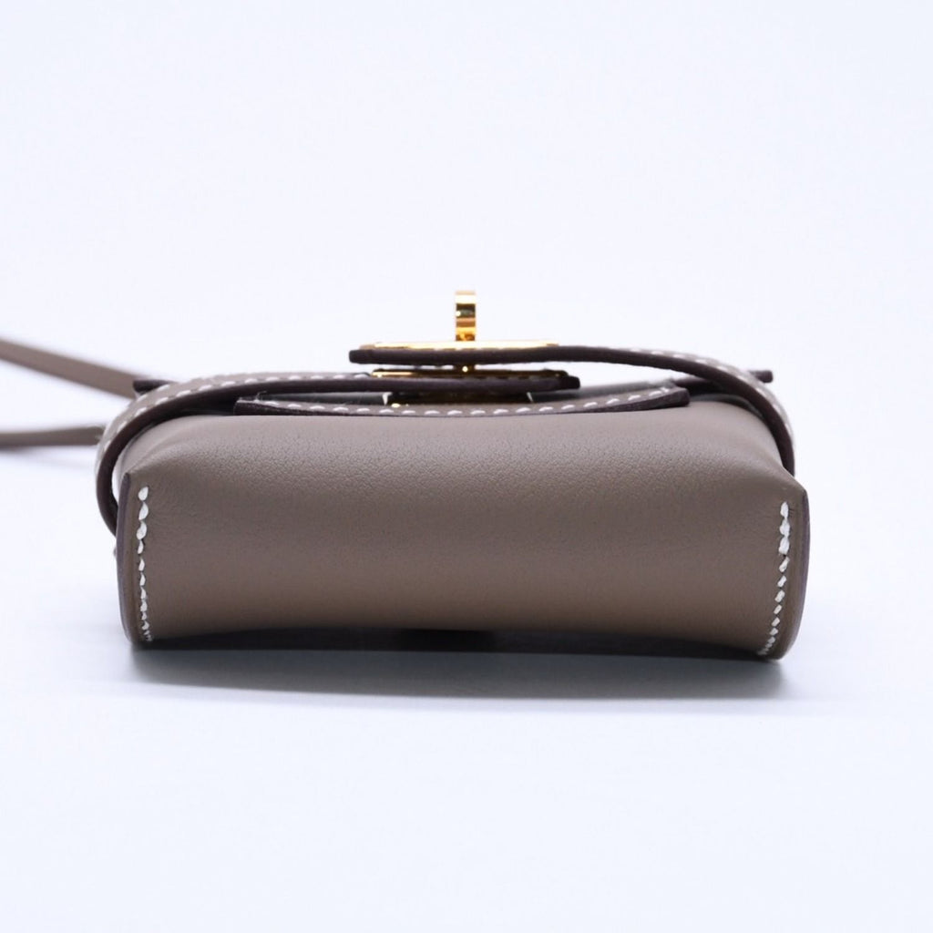 Hermes Kelly Festival Swift Etoupe Charm — view 7