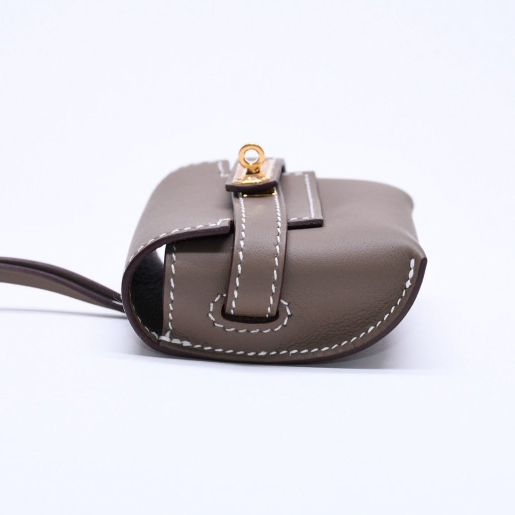 Hermes Kelly Festival Swift Etoupe Charm — view 8