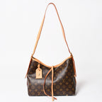 Louis Vuitton Carryall NM PM Bag Monogram Brown Leather Vachetta Gold