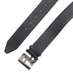 Fendi Logo Buckle Leather Belt 85 — view 3