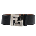 Fendi Logo Buckle Leather Belt 85