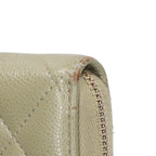 Chanel Caviar Leather Round Zip Coin Case — view 4