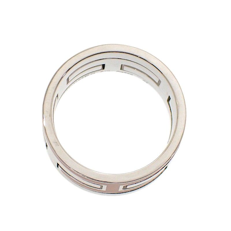 Hermes Move Ash Ring 53 925 Sterling Silver Orange — view 6