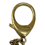 Louis Vuitton Back Charm Fleur Ledoux Monogram LV Logo Gold Keychain — view 8