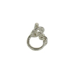Hermes Croisette Ring 925 Sterling Silver — view 6