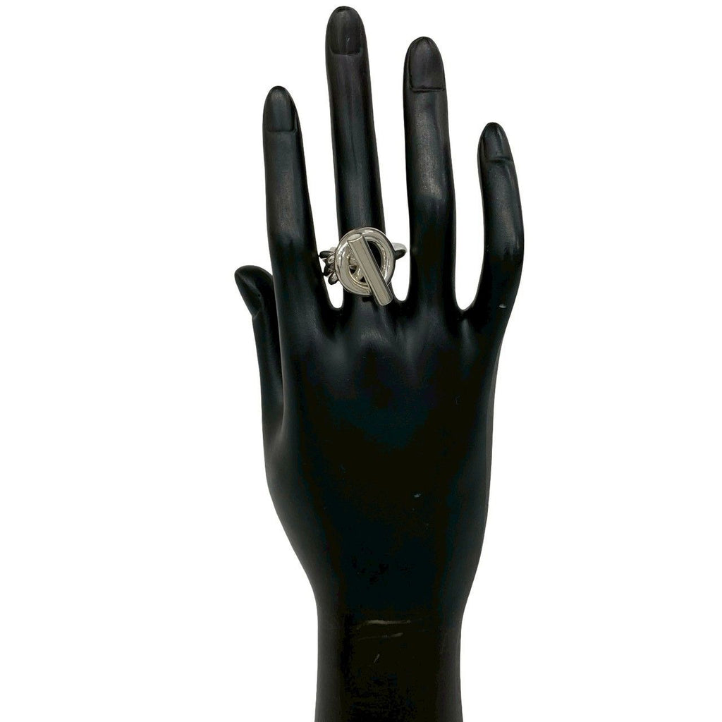 Hermes Croisette Ring 925 Sterling Silver — view 2