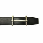 Hermes D'ancre Belt Reversible Leather Black Green — view 4