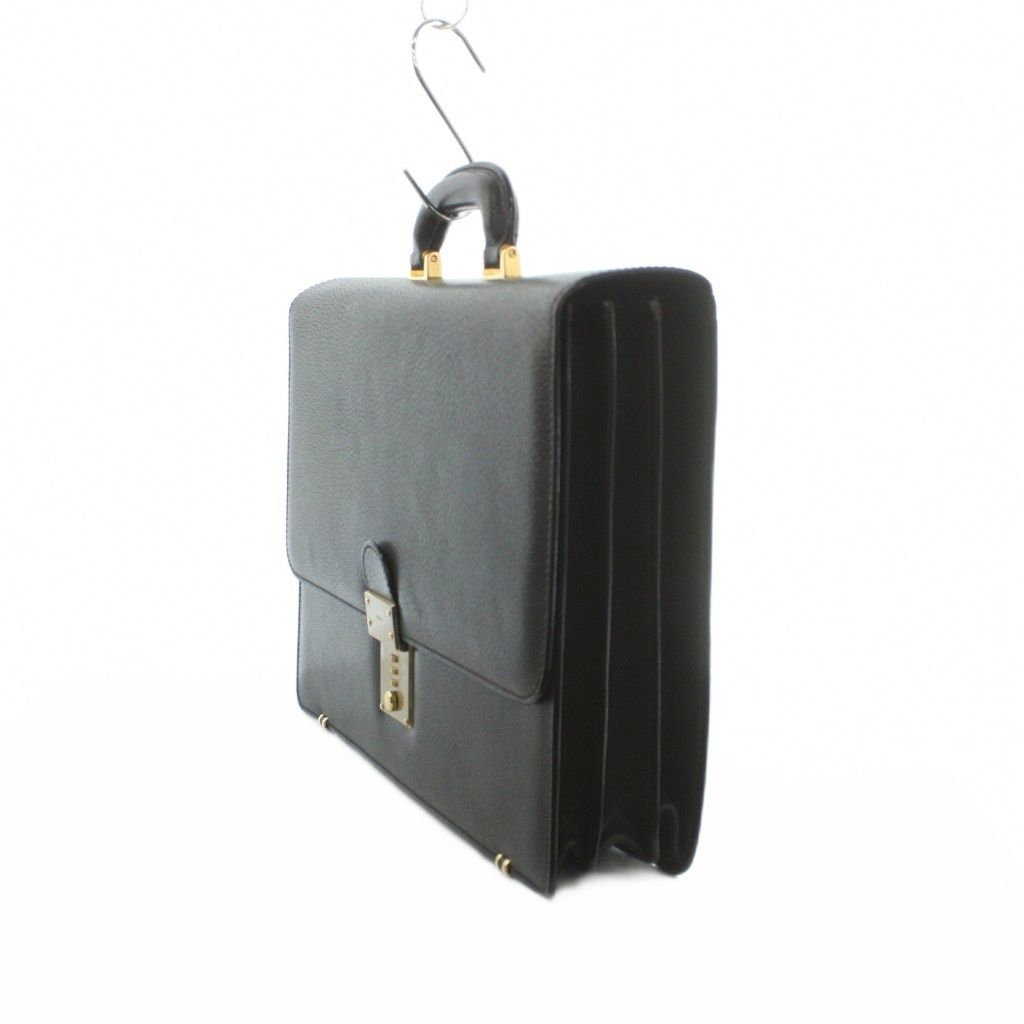 Gucci Briefcase Leather Black — view 3