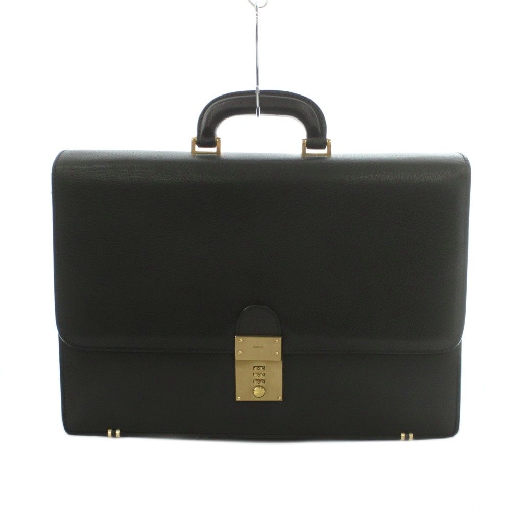 Gucci Briefcase Leather Black