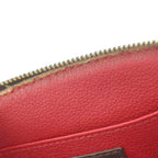 Louis Vuitton Damier Pouch Leather Brown — view 9