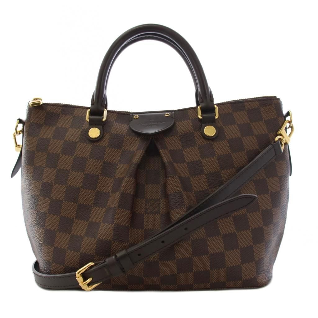 Louis Vuitton Sienna PM Damier Tote 2-Way Shoulder Bag KH