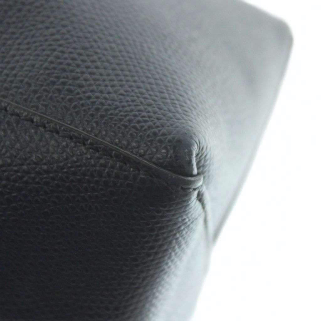 Celine Vertical Cover Small Tote 2-Way Shoulder Bag Leather Navy — view 8