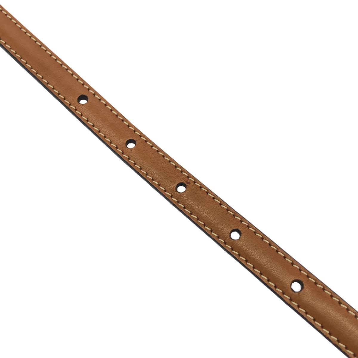 Celine Triomphe Leather Belt 13 Brown 70 — view 3