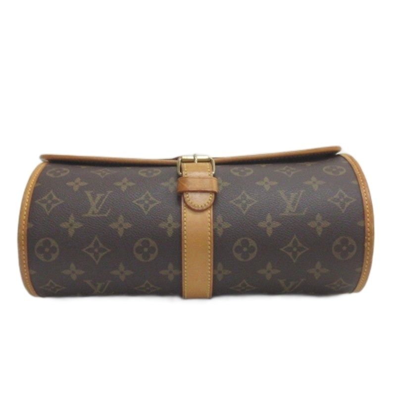 Louis Vuitton Monogram Shoulder Bag Brown — view 4