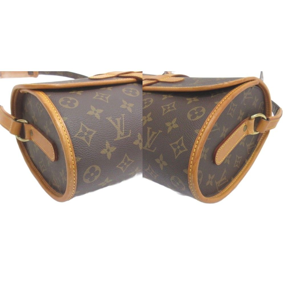 Louis Vuitton Monogram Shoulder Bag Brown — view 5
