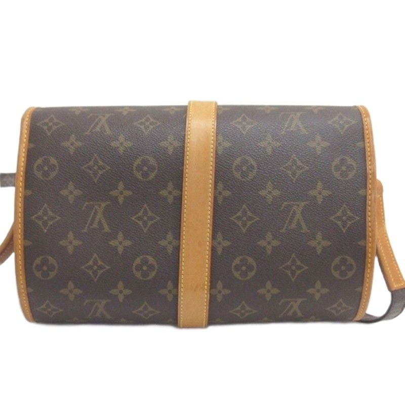 Louis Vuitton Monogram Shoulder Bag Brown — view 3