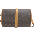 Louis Vuitton Monogram Shoulder Bag Brown — view 3