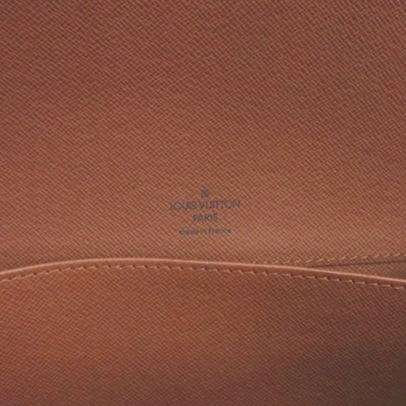 Louis Vuitton Monogram Shoulder Bag Brown — view 9