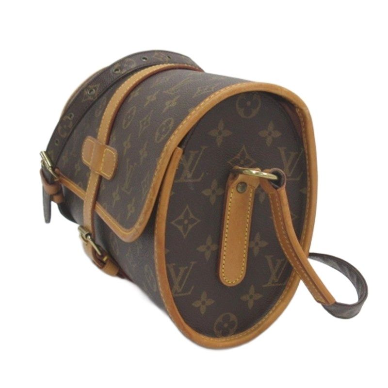 Louis Vuitton Monogram Shoulder Bag Brown — view 2