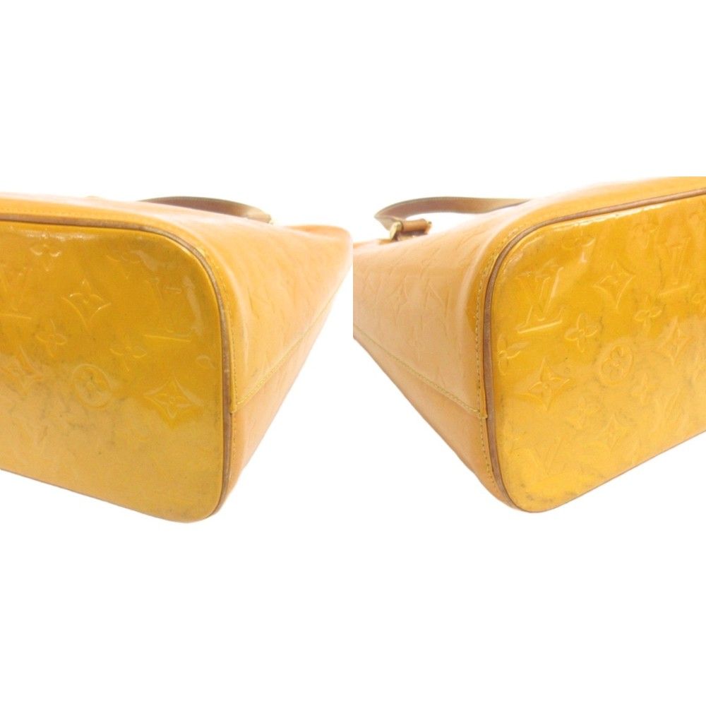 Louis Vuitton Monogram Vernis Houston Tote Yellow — view 6