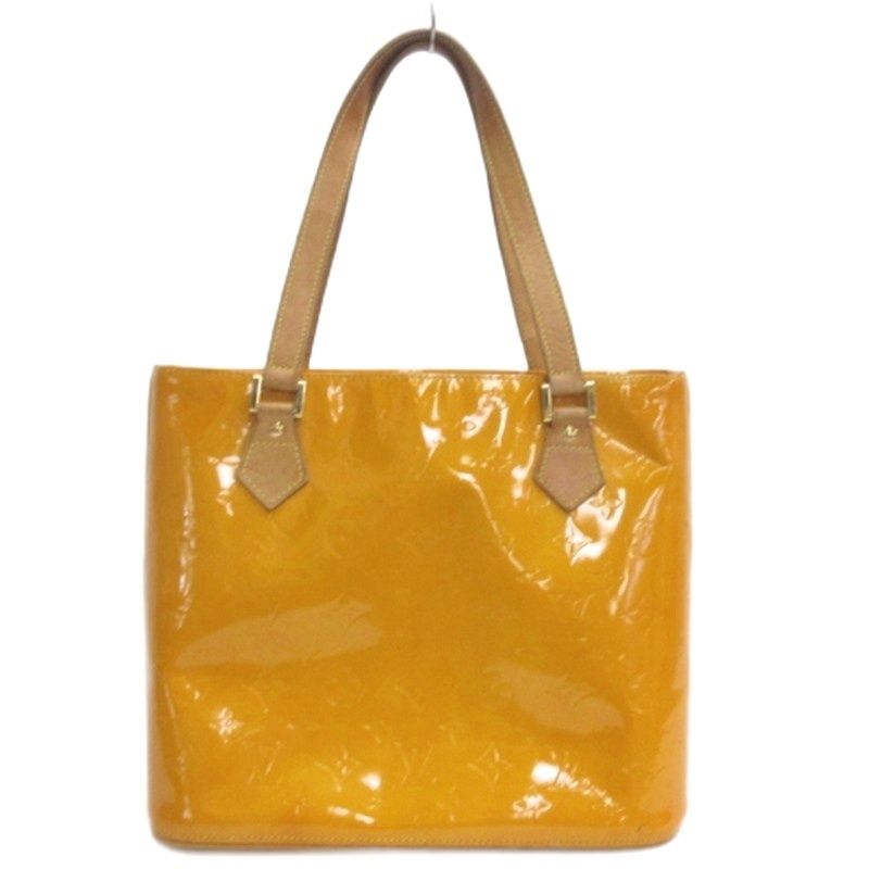 Louis Vuitton Monogram Vernis Houston Tote Yellow — view 3