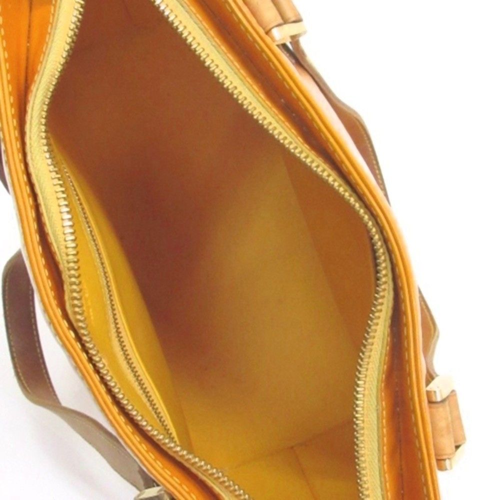 Louis Vuitton Monogram Vernis Houston Tote Yellow — view 7