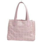 Chanel CC Logo New Travel Tote Shoulder Pink — view 3