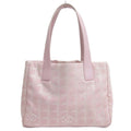Chanel CC Logo New Travel Tote Shoulder Pink