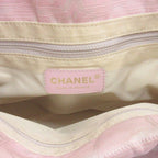 Chanel CC Logo New Travel Tote Shoulder Pink — view 8