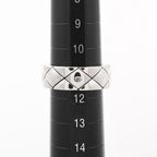Chanel Ring Quilted White Gold — view 3