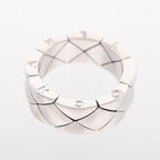 Chanel Ring Quilted White Gold — view 2