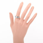 Chanel Ring Quilted White Gold — view 4