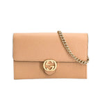 Gucci Chain Wallet Interlocking G Shoulder Bag