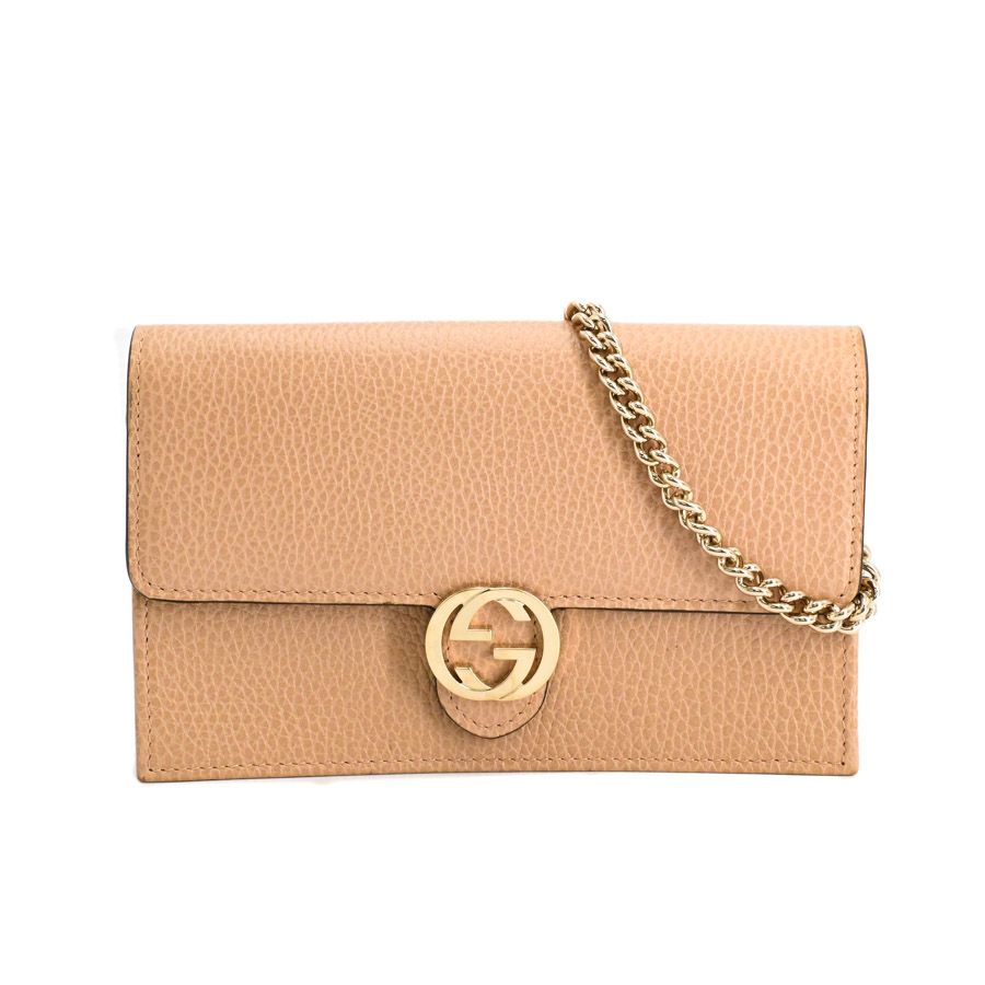 Gucci Chain Wallet Interlocking G Shoulder Bag