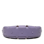 Bottega Veneta the Shell Crossbody Shoulder Bag 2-Way Purple Leather