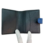 Louis Vuitton Epi Mini Agenda Notebook Cover Toledo Blue Leather