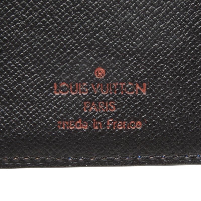 Louis Vuitton Epi Mini Agenda Notebook Cover Toledo Blue Leather