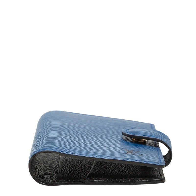 Louis Vuitton Epi Mini Agenda Notebook Cover Toledo Blue Leather