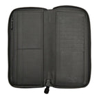 Louis Vuitton Monogram Shadow Zippy Wallet Vertical Zip Around Black Leather