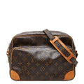 Louis Vuitton Monogram Nile Crossbody Shoulder Bag Brown Leather