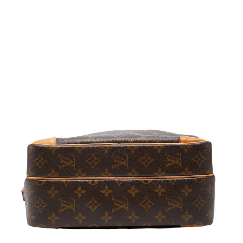 Louis Vuitton Monogram Nile Crossbody Shoulder Bag Brown Leather