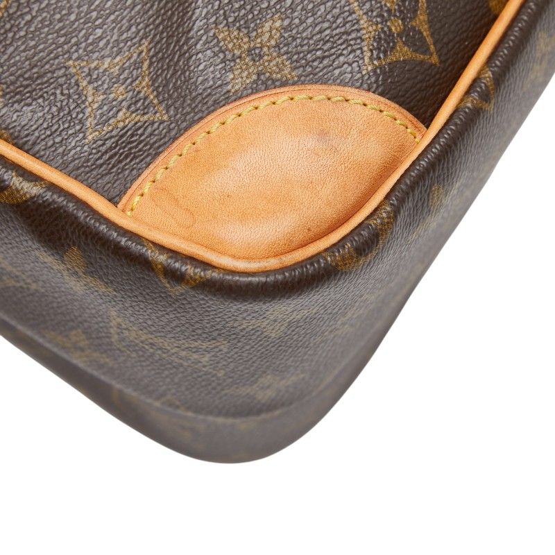 Louis Vuitton Monogram Nile Crossbody Shoulder Bag Brown Leather