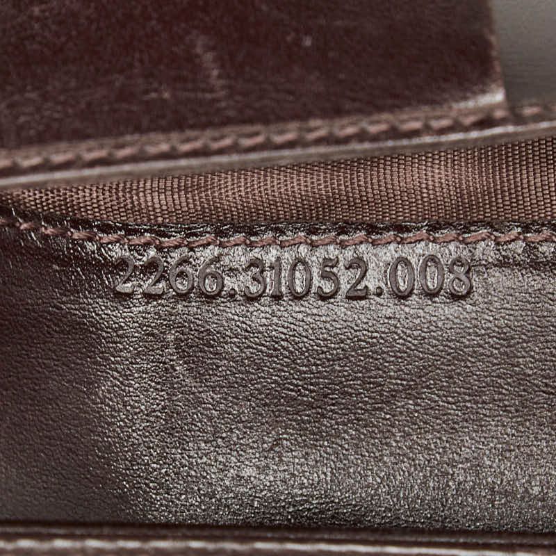 Fendi Zucca Bifold Wallet 008 Brown Canvas Leather