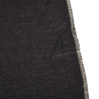 Fendi Zucca Scarf Large Black Ivory Wool