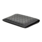 Bottega Veneta Intrecciato Card Case Business Holder Black Leather